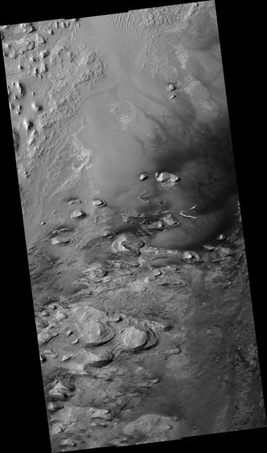 NASA image: Crater Floor in Arabia Terra Region