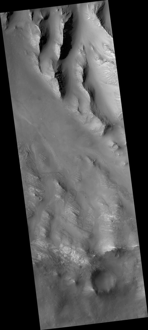 Oudemans Crater Central Uplift: A Sample of Well-Preserved Layering Excavated from Kilometers Below