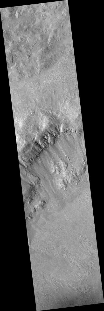 Northern Hemisphere Gullies with Layers