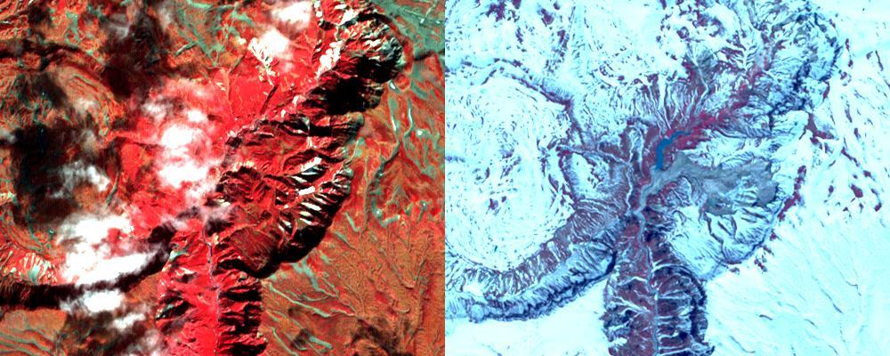 A devastating mudslide in the world-renowned Geyser Valley on the Kamchatka Peninsula virtually obliterated the natural wonder, forcing the emergency evacuation of visitors and national park personnel. This image was acquired by NASA Terra spacecraft.