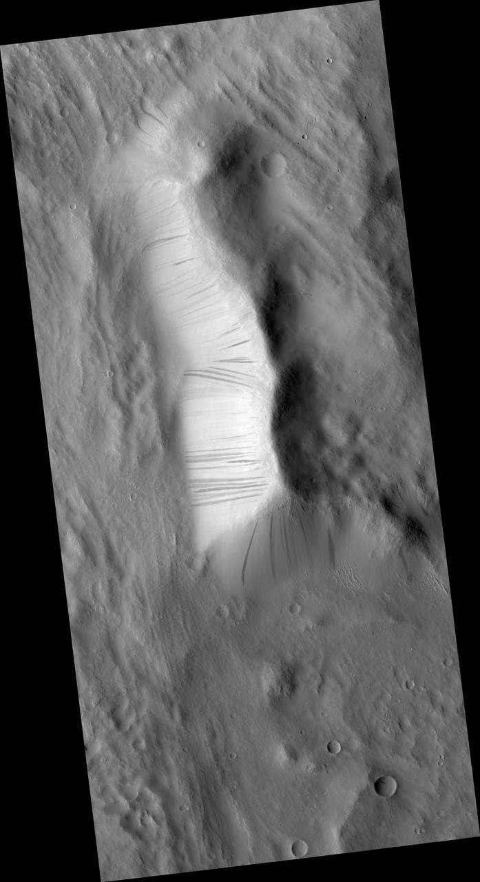 Newly-Formed Slope Streaks