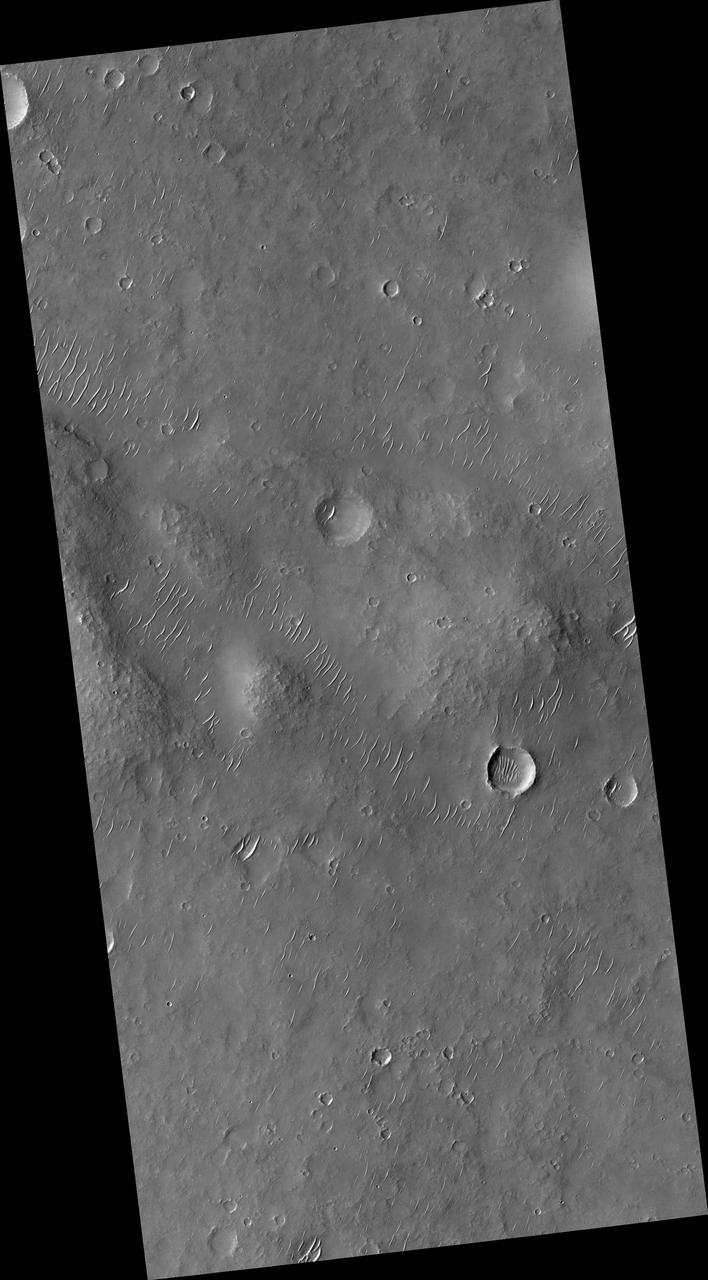 Ancient Lava Plain in Thaumasia Planum