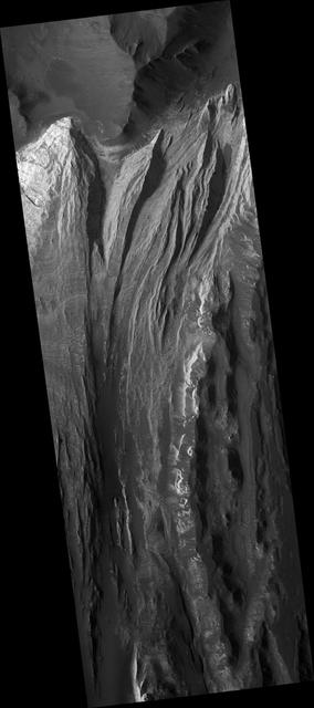 NASA image: Interior Layered Deposits in Juventae Chasma