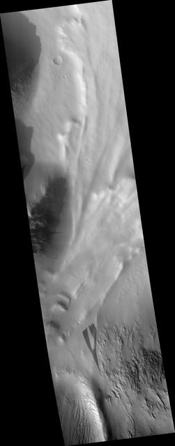 NASA image: Dark Slope Streak with Streak-Generated Topography