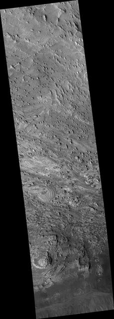 NASA image: Faults and Folds in Western Candor Chasma