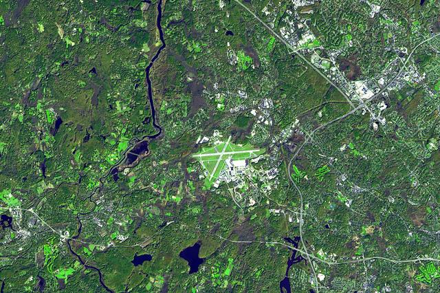 NASA image: Lexington and Concord, Massachusetts