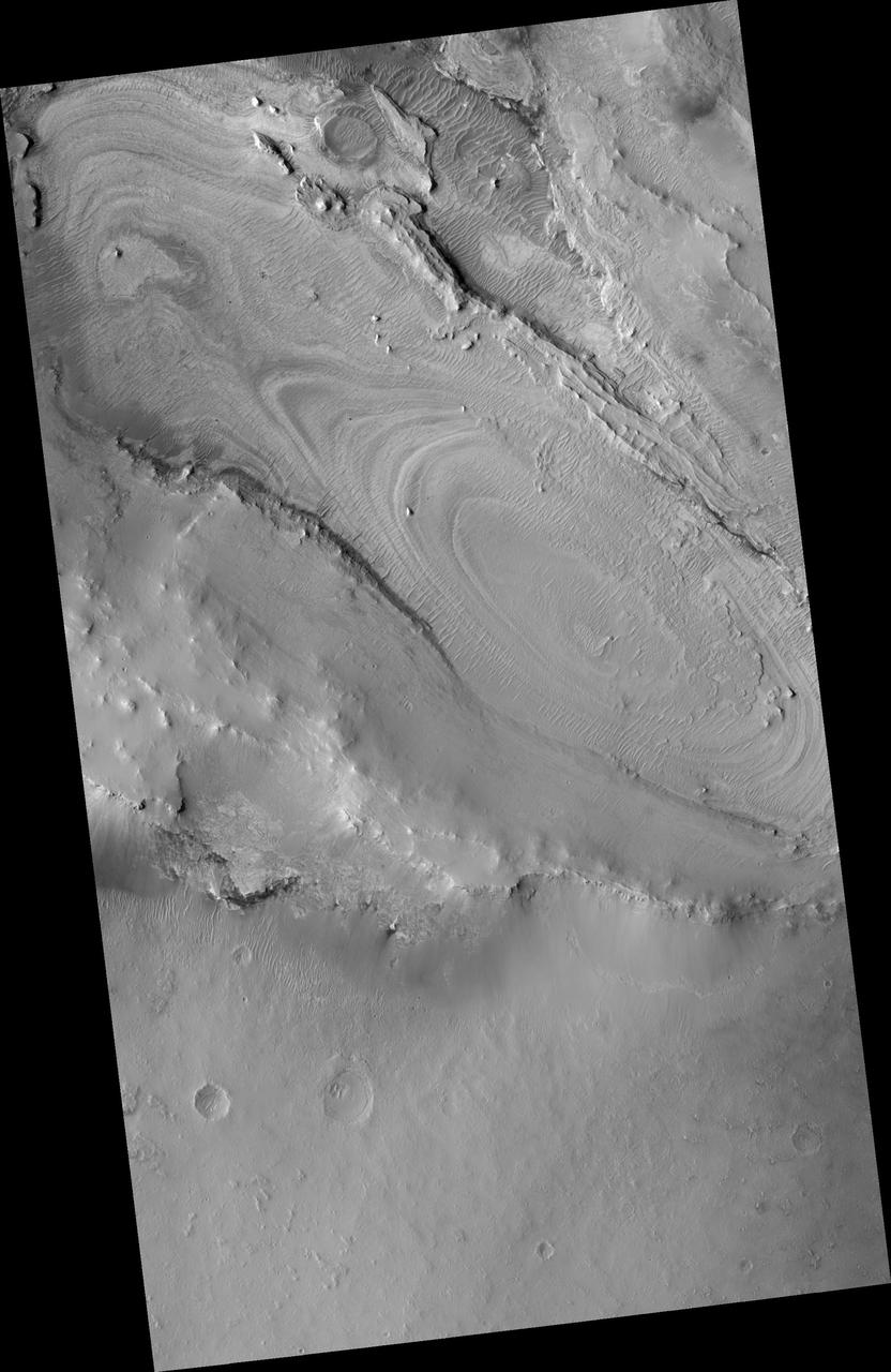 Proposed MSL site in Meridiani Crater Lake