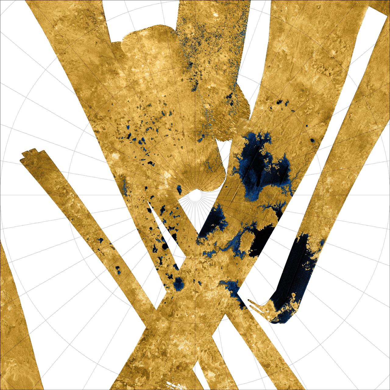 Titan North Polar Region