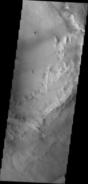 NASA image: Crater Rim Slump