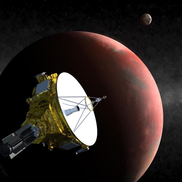 NASA image: New Horizons at Pluto Artist Concept