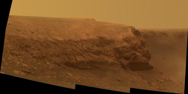NASA image: Opportunity Second Martian Birthday at Cape Verde