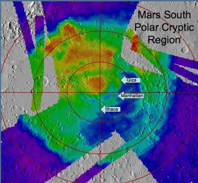 Location of Sites Within Cryptic Terrain