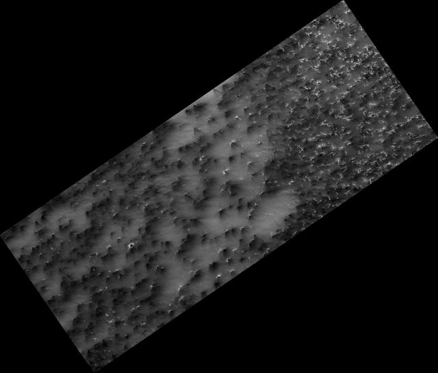 NASA image: Science in Motion: Isolated Araneiform Topography