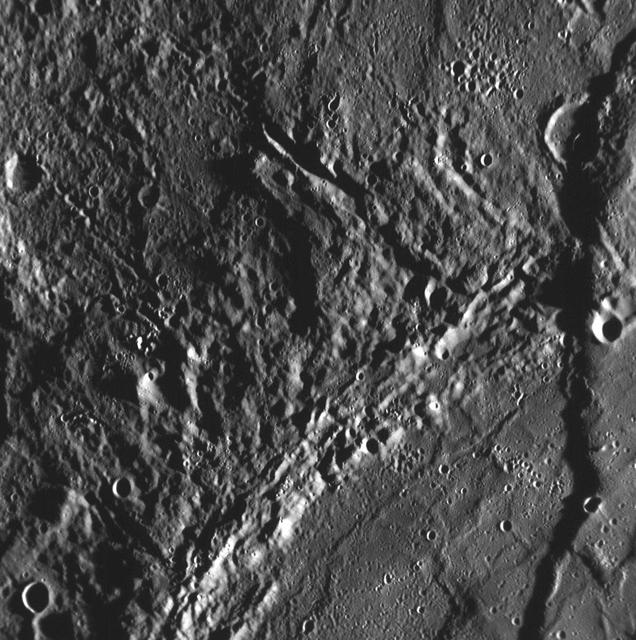 As NASA MESSENGER spacecraft team continued to study the high-resolution images taken during the Mercury flyby encounter on January 14, 2008, scarps cliffs that extend for long distances were discovered. 