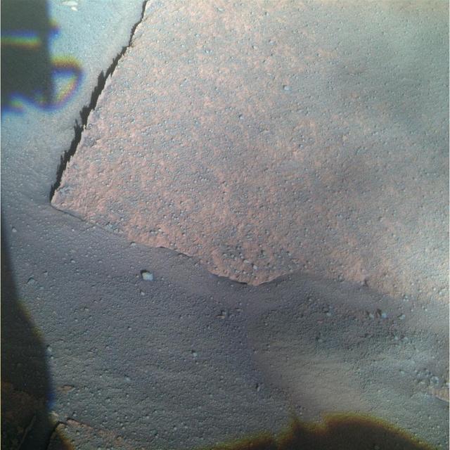 Opportunity View of Gilbert Layer False Color