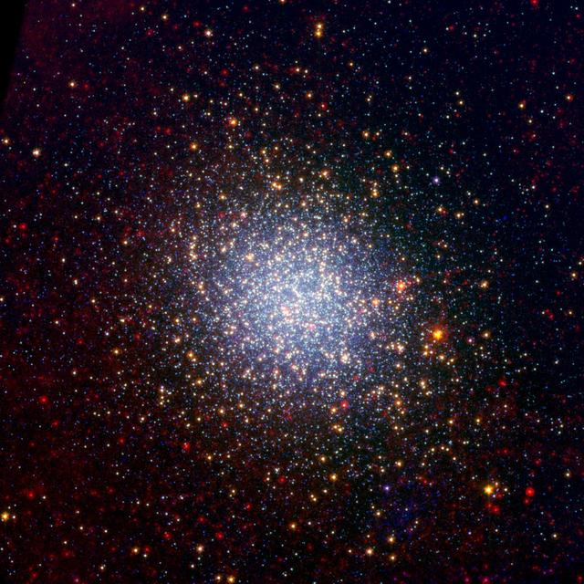 NASA image: Omega Centauri Looks Radiant in Infrared