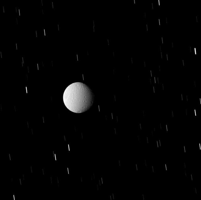 NASA image: Tethys in Eclipse