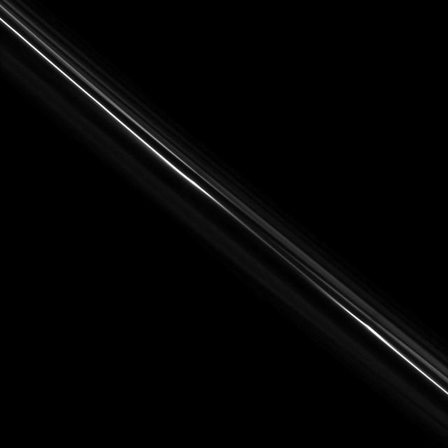 NASA image: Turn of a Narrow Ring