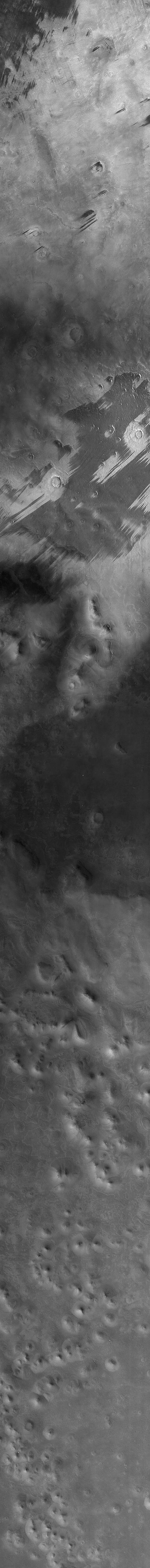 Context Camera View in Phoenix Landing Region in Martian Arctic