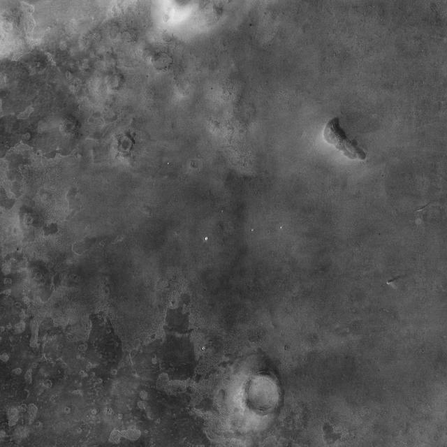 NASA image: Context Camera Spots Dust Devils at Phoenix Landing Site