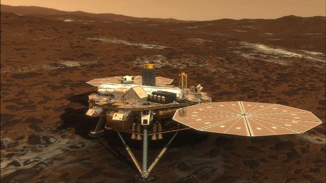 NASA Phoenix Mars Lander will open its solar arrays 20 minutes after it touches down on the surface of Mars.