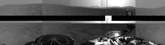 NASA image: Phoenix Site Panorama
