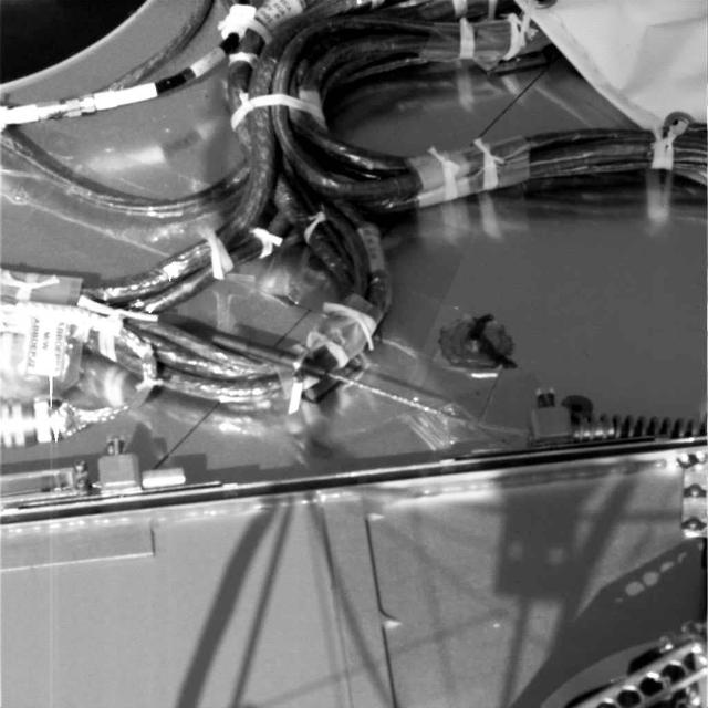 NASA image: Robotic Arm Biobarrier Cable