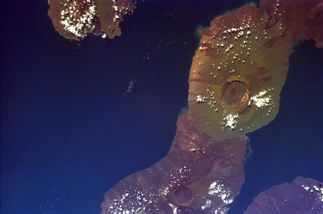 NASA image: Isla Isabella, Galapagos Island
