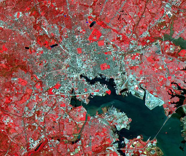 NASA image: Baltimore, MD