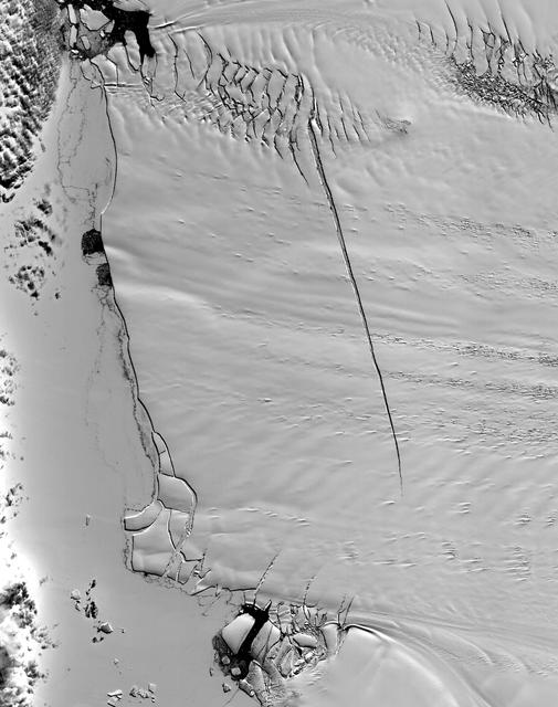 NASA image: Pine Island Glacier, Antarctica