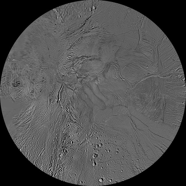 NASA image: The Southern Hemisphere of Enceladus