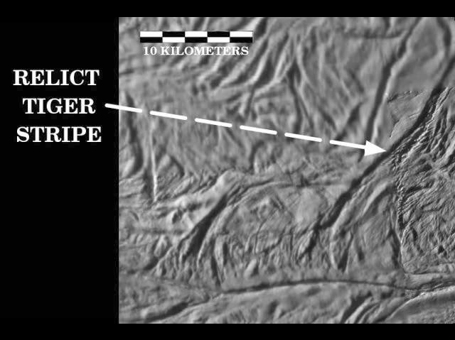 NASA image: Reconstructing the Past on Enceladus