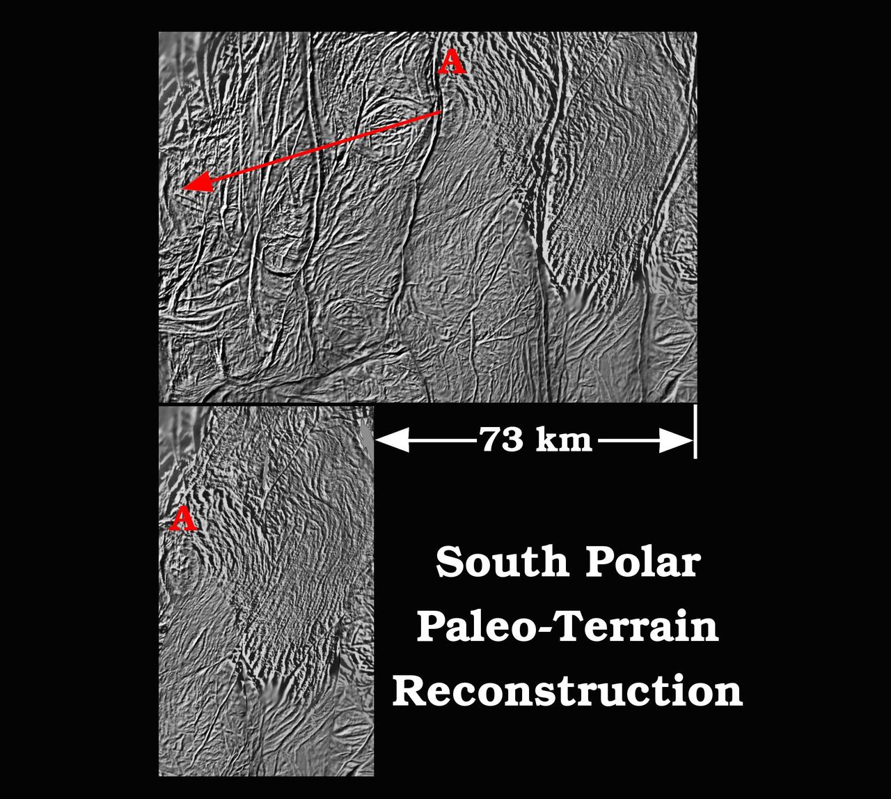 Ancient Terrain on Enceladus