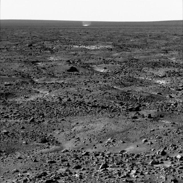 Martian Arctic Dust Devil, Phoenix Sol 104