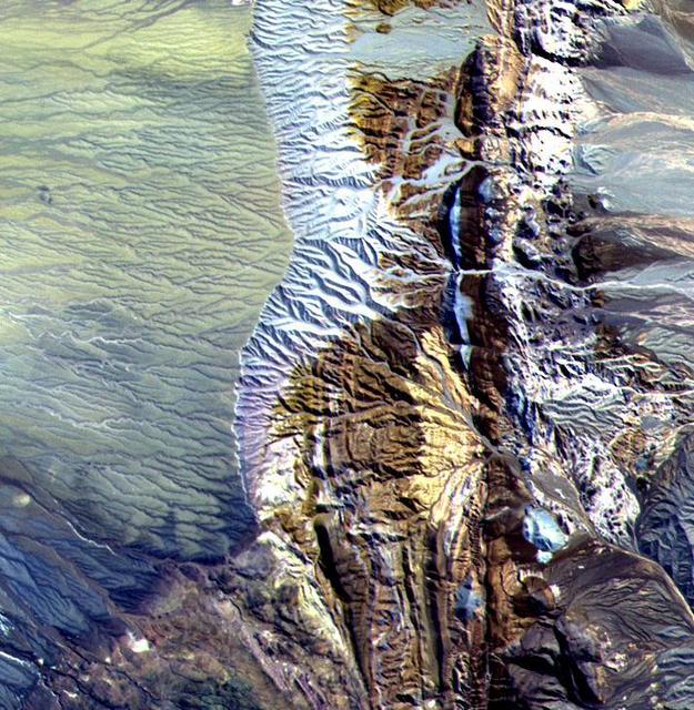 NASA image: Chile Altiplano Unconformity