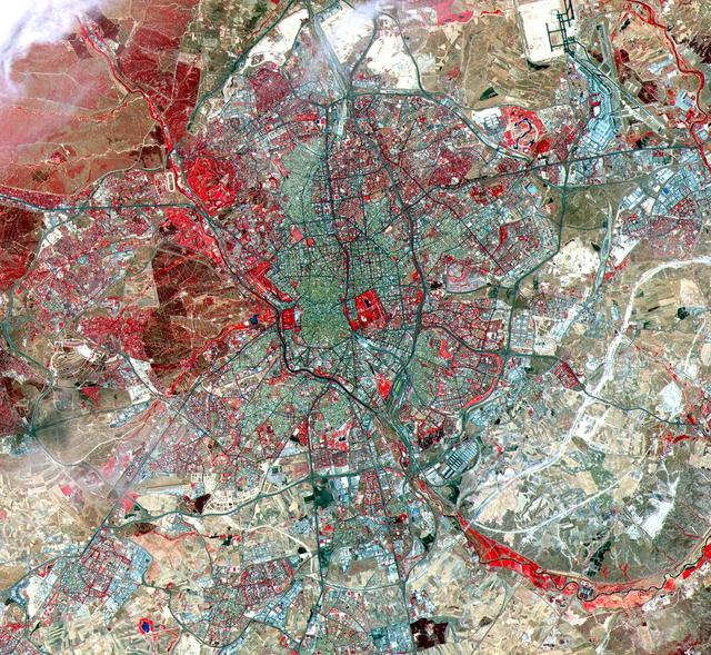NASA image: Madrid