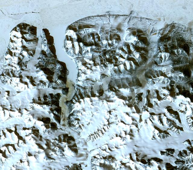 NASA image: Northern Greenland