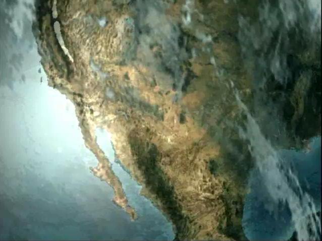 The Atmospheric Infrared Sounder AIRS onboard NASA Aqua satellite collects data and creates a temperature profile, September, 2008.