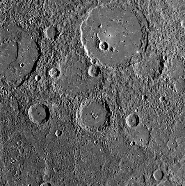 NASA image: MESSENGER Gathers Unprecedented Data about Mercury Surface