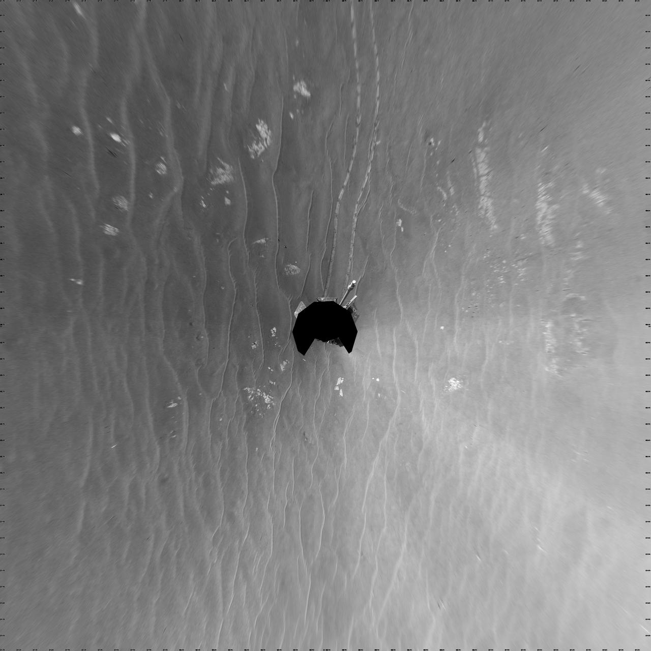 View from West of Victoria Crater, Sol 1664 Vertical