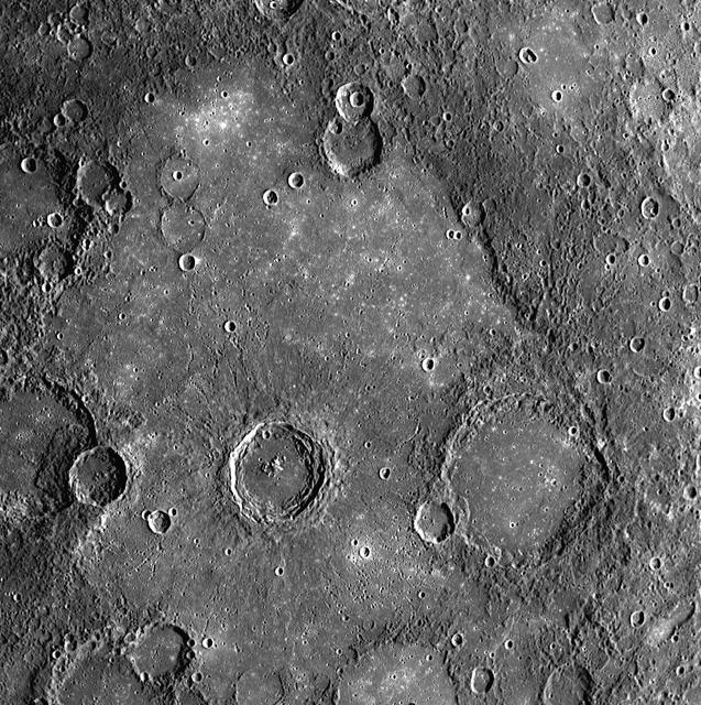Volcanic Plains on Mercury