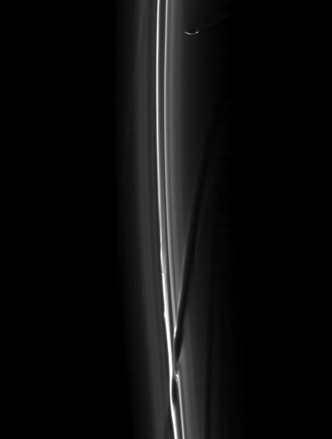 NASA image: F Ring Fender Bender
