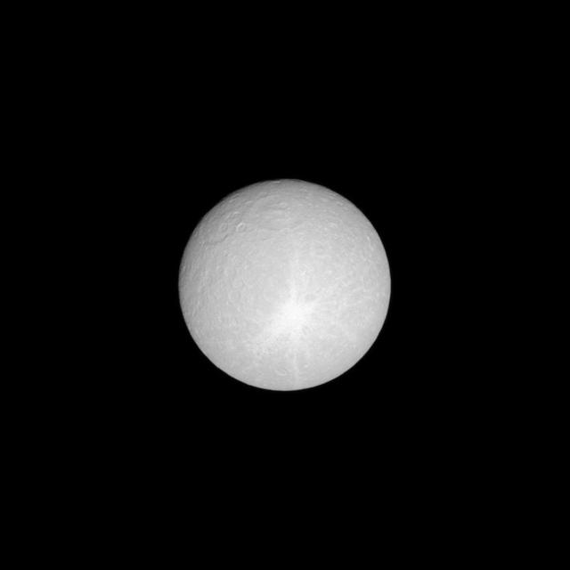 NASA image: Rhea Real Big Rays