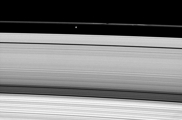 NASA image: Shadow on a Thin Ring
