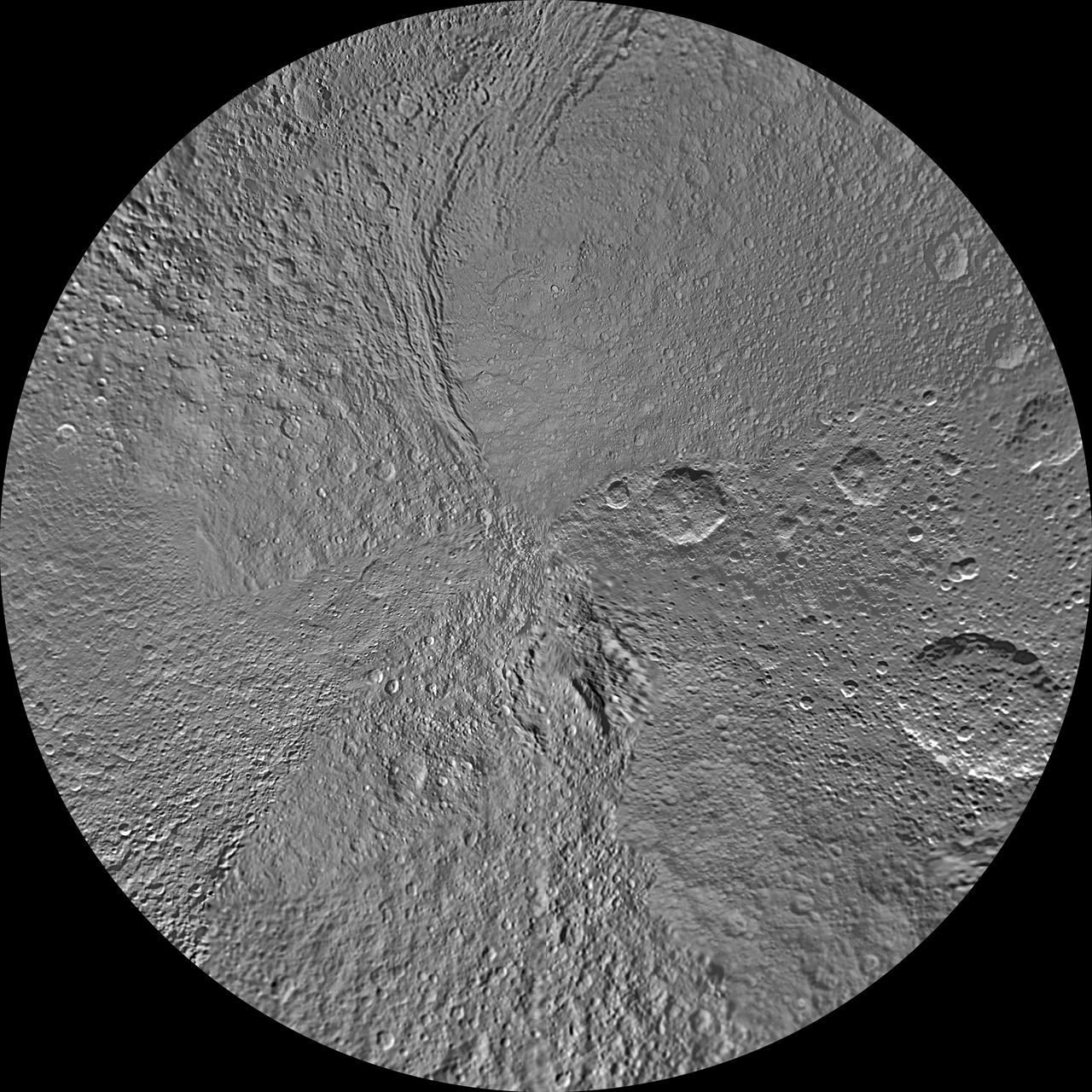 Tethys Polar Maps - February 2010