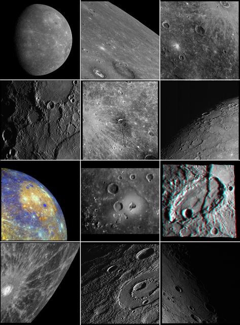NASA image: 2008: Looking Back at the Year with MESSENGER Images