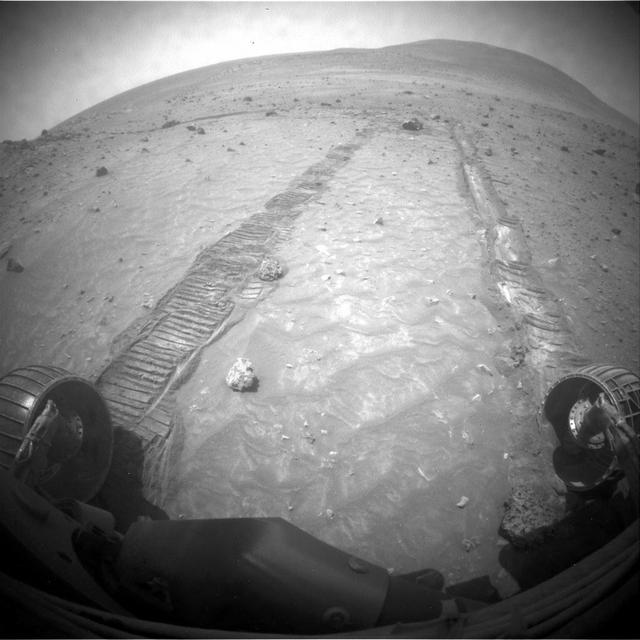 NASA image: Impediment to Spirit Drive on Sol 1806