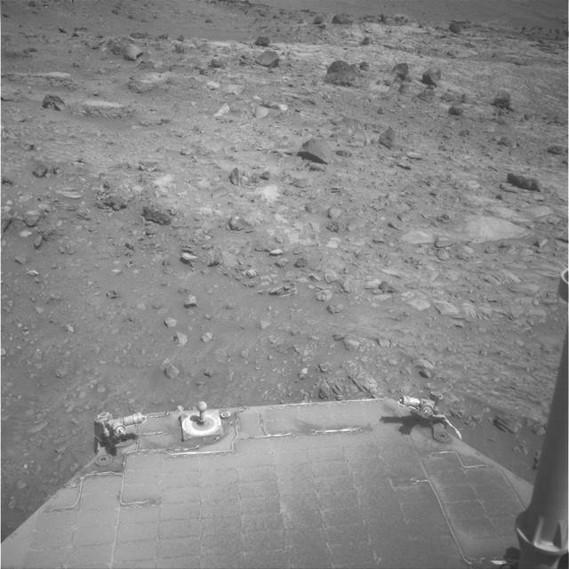 Spirit Solar Panel on Sol 1813, Still Very Dusty