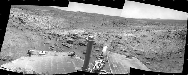 NASA image: Spirit Beside Home Plate, Sol 1809