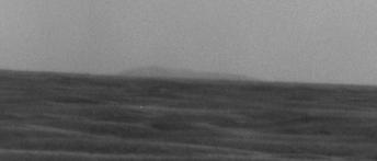 East Rim of Endeavour Crater on Horizon